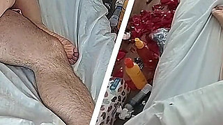 Crazy Sex in the Bedroom with an Amateur Couple.