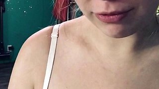 Big boobs milf masturbates with her dildo