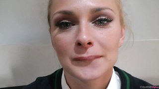 Sexy sex with desirable Ivana Sugar from College Uniform