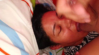 Sucking cock