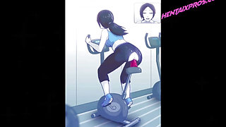 2D Cartoon - Workout Creampie and Wet Pussy (Uncensored)