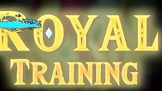 Royal Training - Zelda has made a floating light and is masturbating and fucking herself