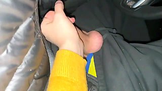 Handjob In Car