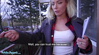 Beautiful Blonde Caty Kiss Loves Big Cock