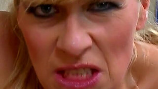 German milf - Blonde maid hard sex