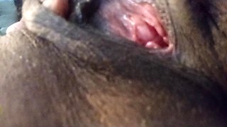Rubbing My Clit Threw My Shorts Sucking My Nipples Fingering My Black Pussy