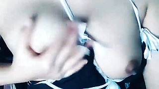 Trying to cosplay as an anime maid