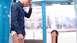 Japanese Dude Teach teen 18+ To Fuck Glass Walls 25