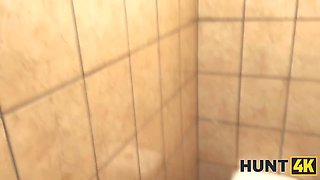 Hunt4k. his stocks are fallen while your boner is rising in my pussy