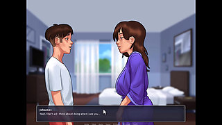 Summertime saga: I like to cum inside her.