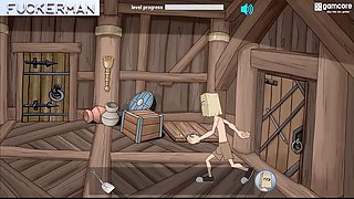 Hot blonde gets a fast and hard treatment along with some passionate BJ