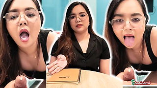 Landlady Teaches Her Tenant how to Earn Free Rent By - Sharinami Joi Pov Tag...