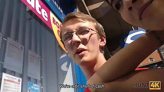 Hunt4k. adorable dark haired madelina dee asks bf if she can fellate