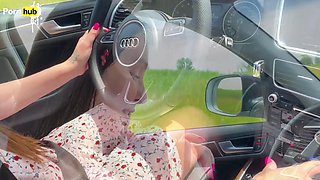 - okay, i'll stretch my feet for you. "stepson nailed stepmom after driving lessons