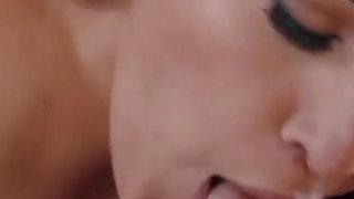 UP CLOSE - Big Titty Bella Rolland Obsesses Over Throbbing Cock