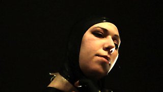 Blonde natural big titted babe drilled rough