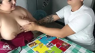 Stepmom Fucks Step Son While Husband At Work - Dani Montenegro Big Tits Blowjob