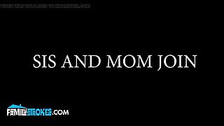 Hot Stepsister Gets Jealous and Fucks Stepson on Vacation - Hardcore Family Sex