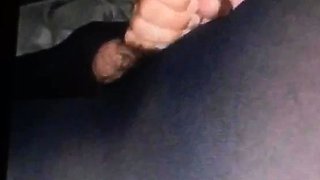 My sexy step daughter giving me a pantyhose handjob blowjob