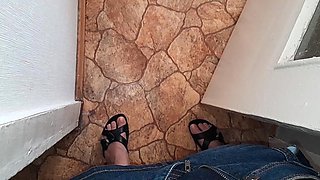 I Watch My Neighbor Masturbate in the Kitchen and I Join Her