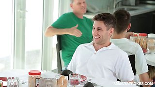 Big bootie milf gets kinky for her sonny