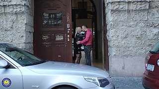 The couple has a late night sex session, with passionate exchanges.