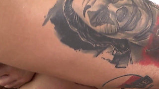 Stella Scandic Goes 4on1 Very Rough Gangbang DP