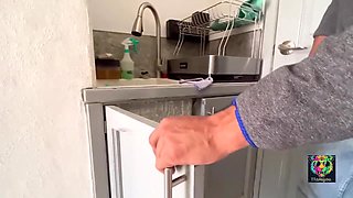 don't take it out, plumber unsheathes the boner and I take out the milk