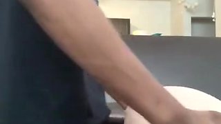 BIG BLACK COCK plumbs petite white lady