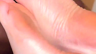 Ballbusting and Stomping with Nylon Clad Feet