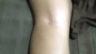 Smooth White Young Widow Massage