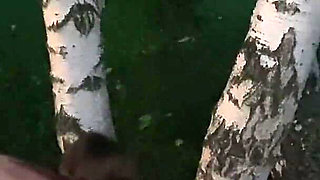 Fucking Hard My Best Friend's Hot Girlfriend in the Forest Again While He's Picking Mushrooms