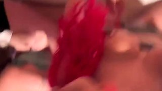 College Amateur Girls Throw Group Sex Party