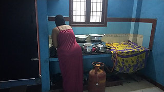 Hot Sex at Kitchen