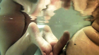 In the Jacuzzi