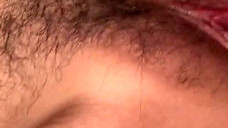 The Threesome Group Loves Playing with Every Hairy Curl on Her Sweet and Delicate Body