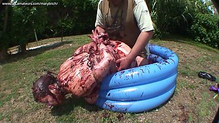 Bound & Fucked In Plum Jam Pt3 - MaryBitch
