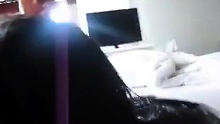 Thai Amateur Receives a Facial in Pattaya