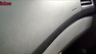 Hot Redhead Fanny Sucks Ice Cream in Car - Outdoor Handjob Cumshot!