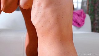 Dana Vespoli Mesmerizes with Brunette MILF Blowjob Charm