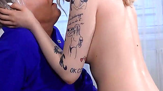 Blonde Finnish babe Mimi Cica is crazy about old cocks.