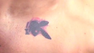 Sexy blonde MILF enjoying in threesome double penetration fuck
