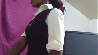 18 Year Old Horny School Girl, Sucks and Ride Cock for a First Time, Her Face Shows Enjoyment with Older Man