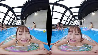 Sexy Bikini: Big Tits, Blowjob  Japanese VR Porn