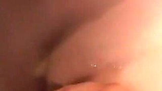 Horny Masked Mature Sucks a Cock on Her Knees That Cums on Her Big Tits