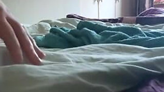 Refreshing Shower and Self Filmed Dildoing From My Beautiful Wife Getting Frustrated