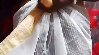 Finally saree video is here after a long time(reupload)