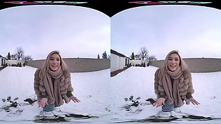 Snaring The Snowbunny - VRHush
