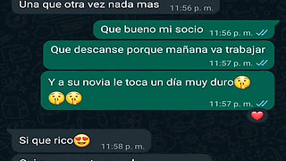 Hot Chat with My Ex's Whore, with Photos