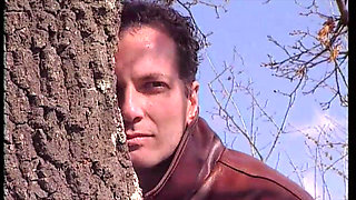 This Italian Slut Sucks and Takes the Cocks of Three Hunters